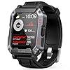 ALKAI Smart Watch Rugged and Military with 5ATM Waterproof Bluetooth Call(Answer/Dial Calls) AI Assistant, Long-Lasting Battery Life, Multiple Sports Tracking, Health Monitoring, 2.02” HD Display