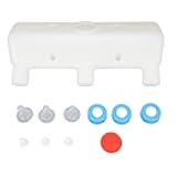 Yosoo Health Gear Small Animal Automatic Feeders 3 Pacifier Goat Milk Feeder Puppy Sheep Lamb Calf Feeding Bucket Water Bottle Dispenser, Piglet Puppy Farm Livestock Drinking Device