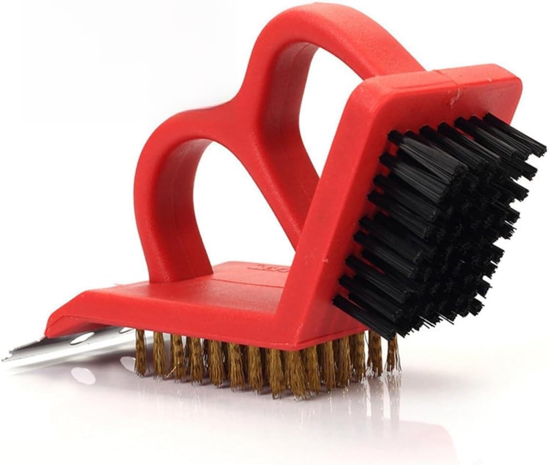 1 Grill Brush and Scraper Cleaning Tool for Oven Grates