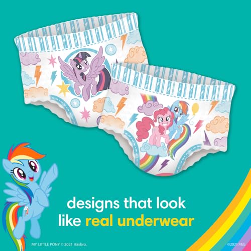 Image of Pampers Training Pants - Easy Ups Girls & Boys - Size 4T-5T, 18 Count, My Little Pony Potty Underwear (Packaging May Vary)
