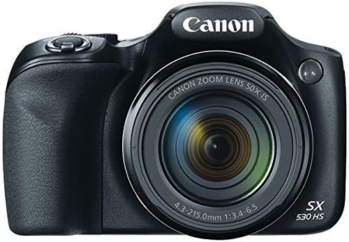 Front view of the Canon PowerShot SX530 HS Digital Camera
