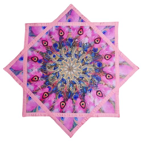 Jouet Dapo Star rose fluo double face pour jonglerie et initiation