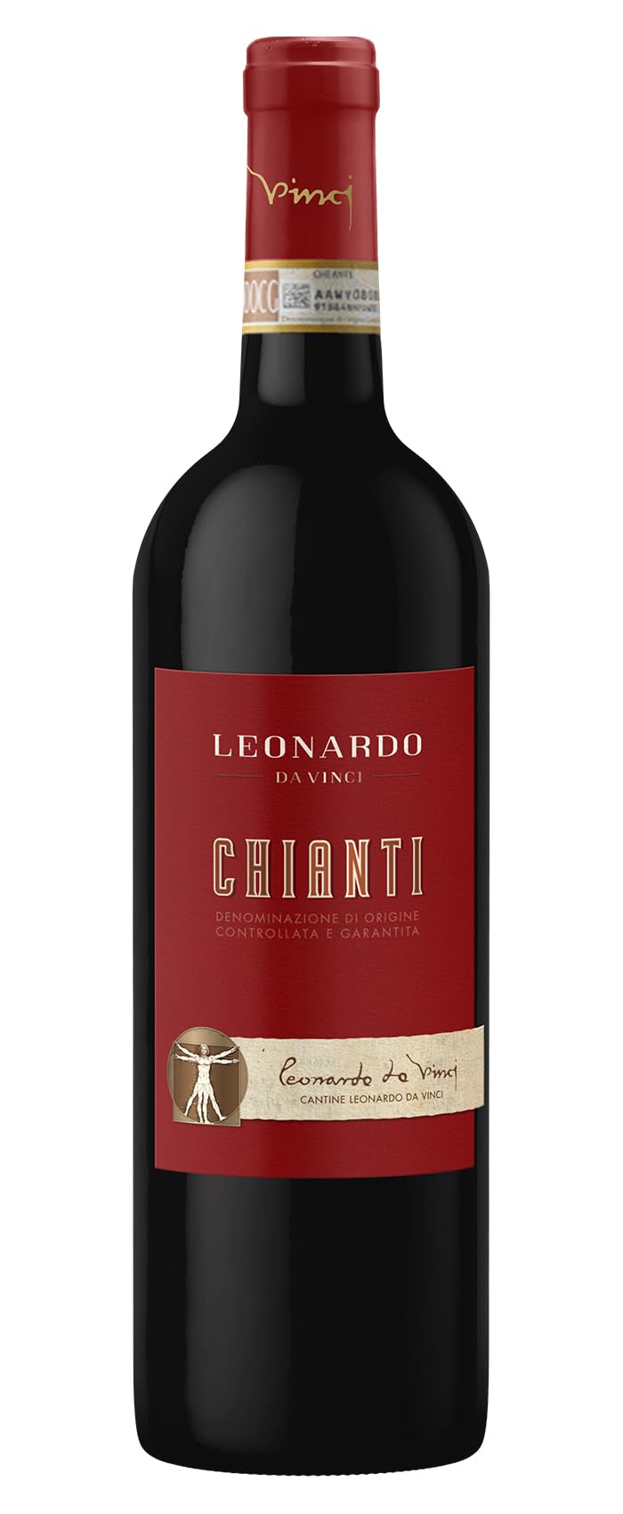 Leonardo da Vinci Chianti Sangiovese 2015 Trocken, (1 x 0.75 l)