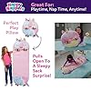 Happy Nappers: Pillow & Sleepy Sack: Large - Rainbow Unicorn - 66 x 30, 2-in-1: Plush Animal Opens Into Sleeping Bag, Soft Play Character, Kids 3+ #2