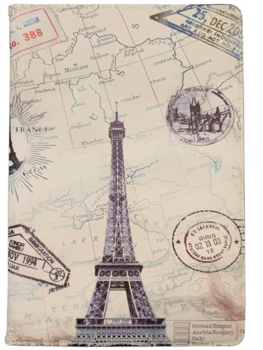 Image of ProElite Cover for Xiaomi Redmi Pad 2 11 inch Case Cover, 360 Rotatable Smart Flip Case Cover for Xiaomi Redmi Pad 2 11 inch Tablet with Stylus Pen, Eiffel