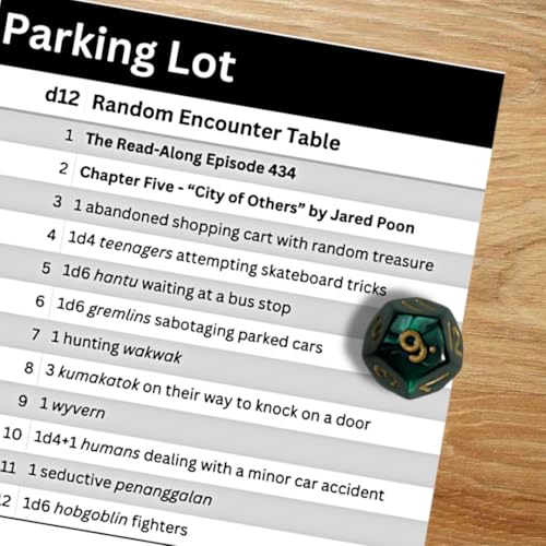 Random Encounter Table - "City of Others" Chapter Five