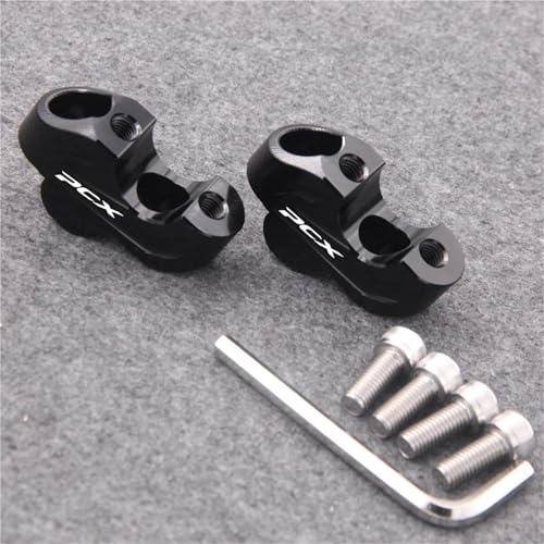 Moto Fat Bar Riser 22mm Rehausseur Guidon PCX 125 Rehausse 25mm Recul 13mm