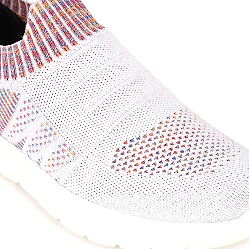 Image of Marc Loire Women's Lightweight Athleisure Knitted Active Wear Slip-On Sneaker Shoes for Sports, Athletics and Walking