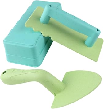Sandcastle Kit with Brick Maker and Beach Tools, Green