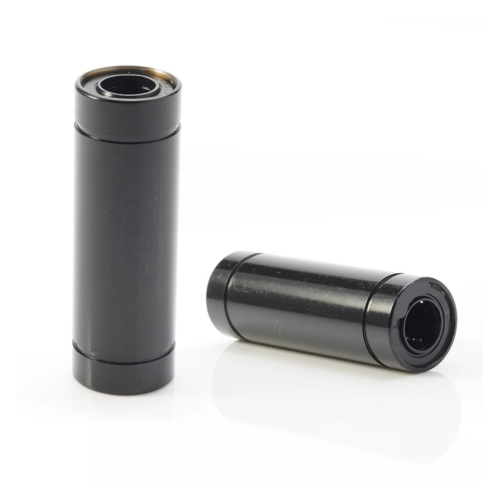 VSPPJYFG 4 Pcs LM8uu LM8luu Linear Bearing Black Chrome Plated Rod Bushing for The 100 3D Printer(LM8-LUU)