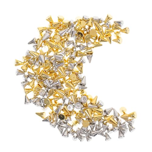 WRITWAA 200pcs Metal Diamond Jewelry Nail Charms for Acrylic and Gel Nails Versatile Manicure Decorations