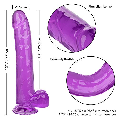 Dildo Queen CALEX violet pour combler le manque de sensations - 2