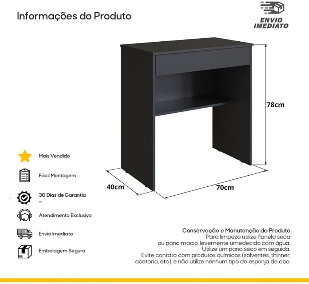 Review Escrivaninha Estudo e Trabalho: descubra como otimizar seu espaço com estilo 5 518 Y ys1IL. AC SL1000