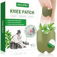 64Pcs Knee Patches, Warming Herbal Patches Wormwood Extract Sticker Heat Patches for Knee, Back, Neck, Shoulder