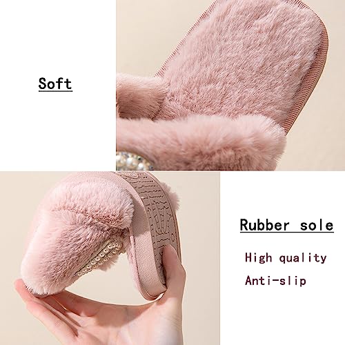 I Do Slippers Women's Wedding Shoes Fuzzy Soft House Slippers for Bride Party Bridal Weddings Bachelorette Party4