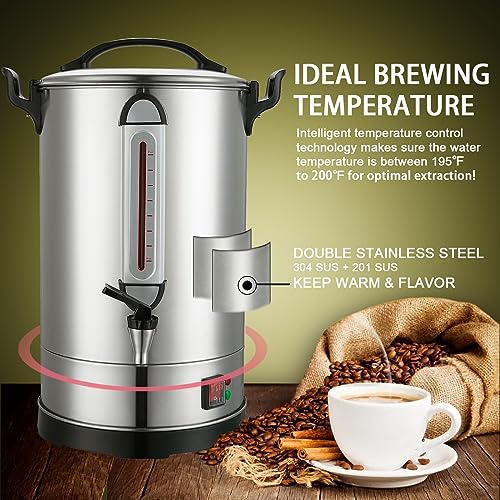 100-Cup Stainless Steel Coffee Urn