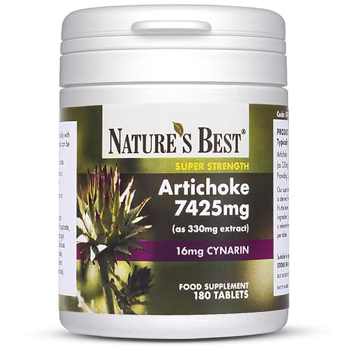 High Strength Artichoke Extract Tablets 180 Pack
