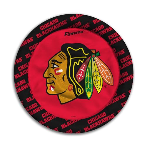 YouTheFan NHL Chicago Blackhawks Flimzee Bean-Bag Flying Disc