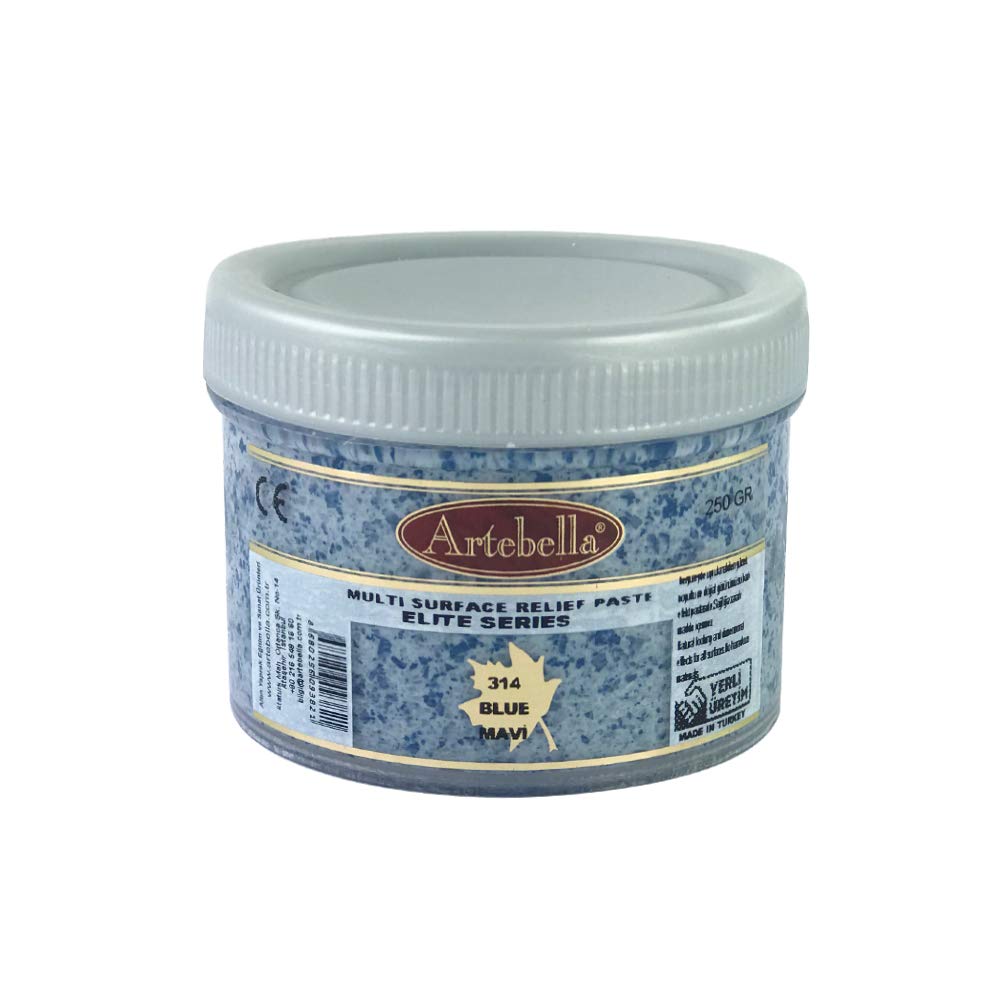 Artebella MSR314 Rölyef Pasta Elite Serisi Mavi