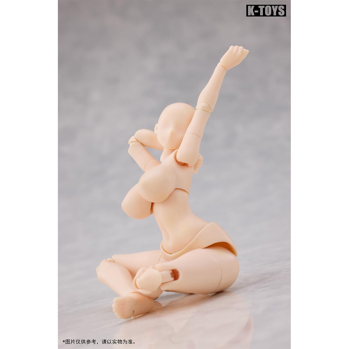 Amazon | HiPlay K-Toys 1/12 アニメ風 女性素体 KT02A 美白肌 ボディ