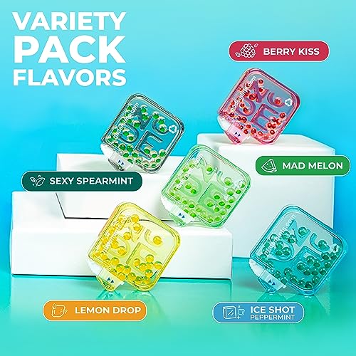Nude VARIETY5(FBA) Mints | Dual Action Liquid Capsules | Mouth Watering Mint - Lasts 3X Longer - 3X Stronger - Extreme Bad Breath Treatment thumb #5