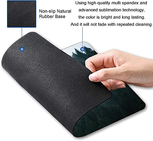 Mouse Pad,Forest Mouse Pad Rectangle Custom Designs, Waterproof Anti-Slip Rubber Mousepad Office Accessories Desk Decor Wireless Mouse Pads For Computers Laptop #TOP1