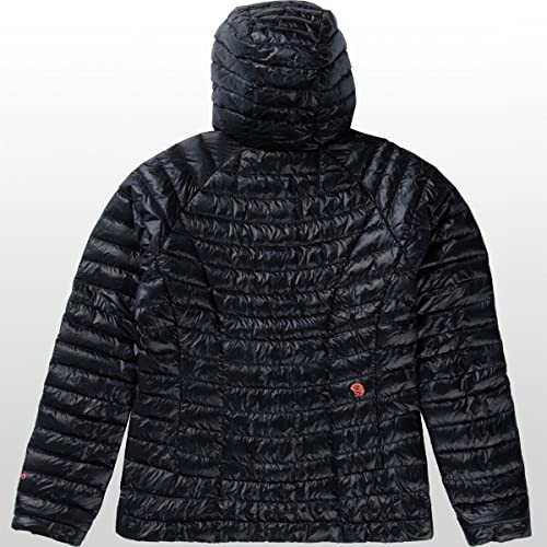 Mountain Hardwear Jaqueta com capuz Ghost Whisperer 2 - feminina preto/rosa solar - SMU, G, Preto/Ro