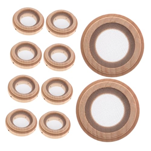 minkissy 10 Piezas De Almohadillas De Anillo De Jade Dispositivo De Red Kit De Rodilla Almohadilla De Tanque Kit De Cuidado De La Salud Parche De Hombro Beige