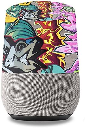 MightySkins Skin Compatible with Google Home wrap Cover Sticker Skins Graffiti Wild Styles image 3