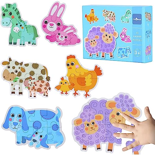rompecabezas madera niños preescolar Marca JAYLEN