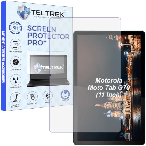 Image of Screen Guard Compatible With Motorola Moto Tab G70 (11 inch Inch Tablet) Flexible Fiber Screenguard Not a Tempered Glass Screen Protector