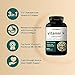 NatureBell Vitamin K Complex, K1 + K2 (MK-7 & MK-4) 2,600mcg Per Serving, 300 Coconut Oil Softgels | Max Absorption – Full Spectrum K Vitamins Supplement | Heart & Bone Support | Non-GMO