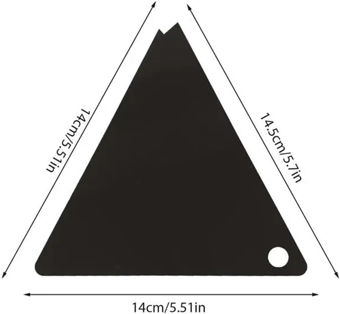 Ski wax scraper set, Snowboard Scraper Tool 4 PCS Ski Tuning Triangle and Waxing Kit for Wide Outdoor Sport Equipment