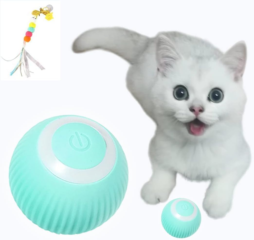 GLIVE (LABEL) Smart Cat Toys Automatic Rolling Ball Cat Toys Interactive for Cats Training Self-Moving Kitten Toys (B0CTHLF9JP) Amazon Price History, Amazon Price Tracker