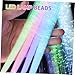 Milisten 24pcs Glow Sticks Light-up Fiber Optic Wands for Parties Halloween Christmas and Birthdays Flexible Led Decorations in Neon Colors