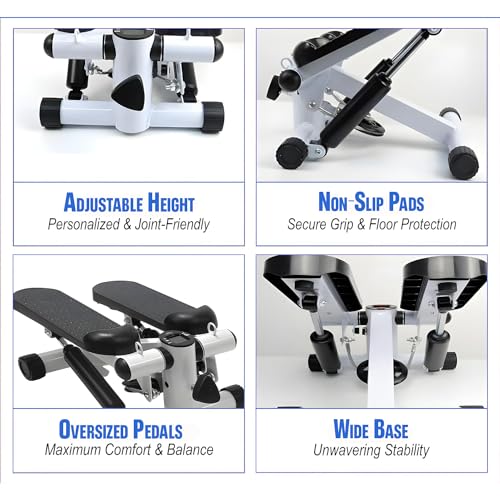Mini Steppers for Exercise Workout Machine | Home Cardio Mini Stepper Machine | Step Machine Exerciser for Home Fitness - Image 5