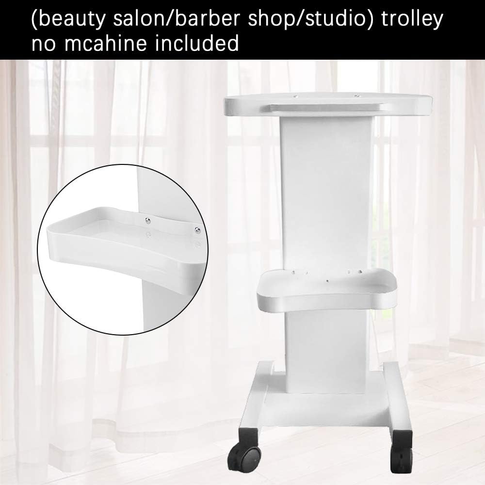 Beauty Salon Rolling Trolley Cart SPA Equipment Storage Organizer with 4 Wheel Stand for Beauty Shop, Home, Barber Shop, Studio