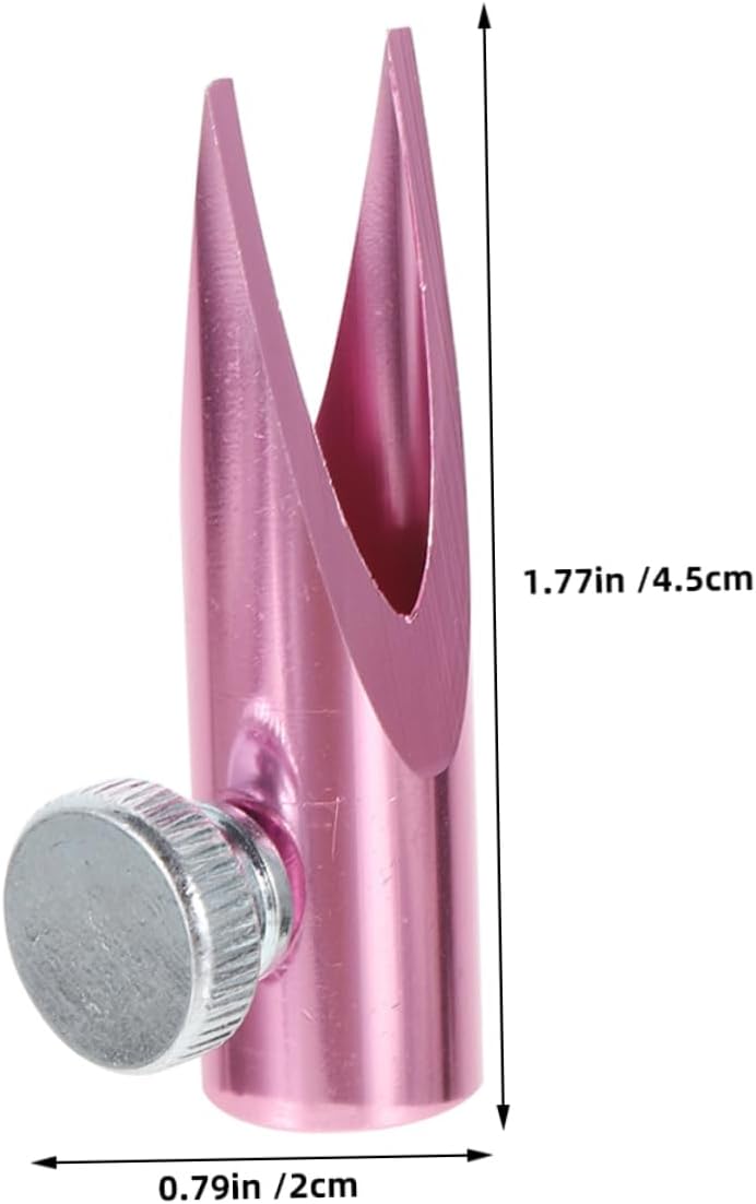 Outanaya 2pcs Brow Pencil Sharpener and Lip Liner Sharpener Dual Shaped Slots for Versatile Use Portable Cosmetic Tool for Eyebrow and Lip Makeup