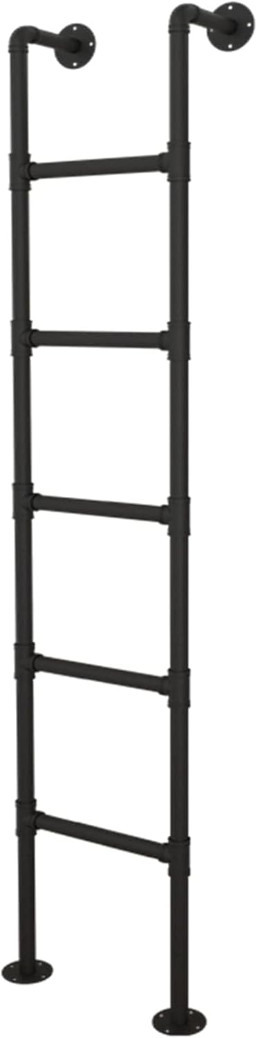 Durable Metal Bunk Bed Ladder 70in Replacement for Elevated Beds Sturdy Steps & Stairs Ideal for Bunk Beds Heavy Duty Design Easy Installation (178cm)