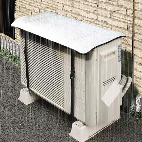 Abdeckung für Fenster- Klimaanlage, AC- Schutz für Außeneinheit, Sommer, Winter, isoliert, staubdicht, für Zuhause, Miete, Haus, Wohnung, Schlafsaal, Cottage-2