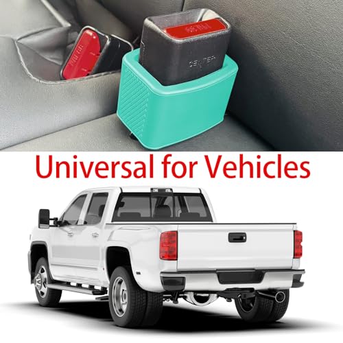 image for Guyemnat 2 Pack Silicone Seat Belt Buckle Holder, Seat Belt Buckle Boo