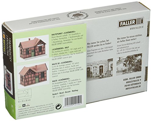 Halte de Schonberg FALLER 212150 pour modélisme ferroviaire HO - 2