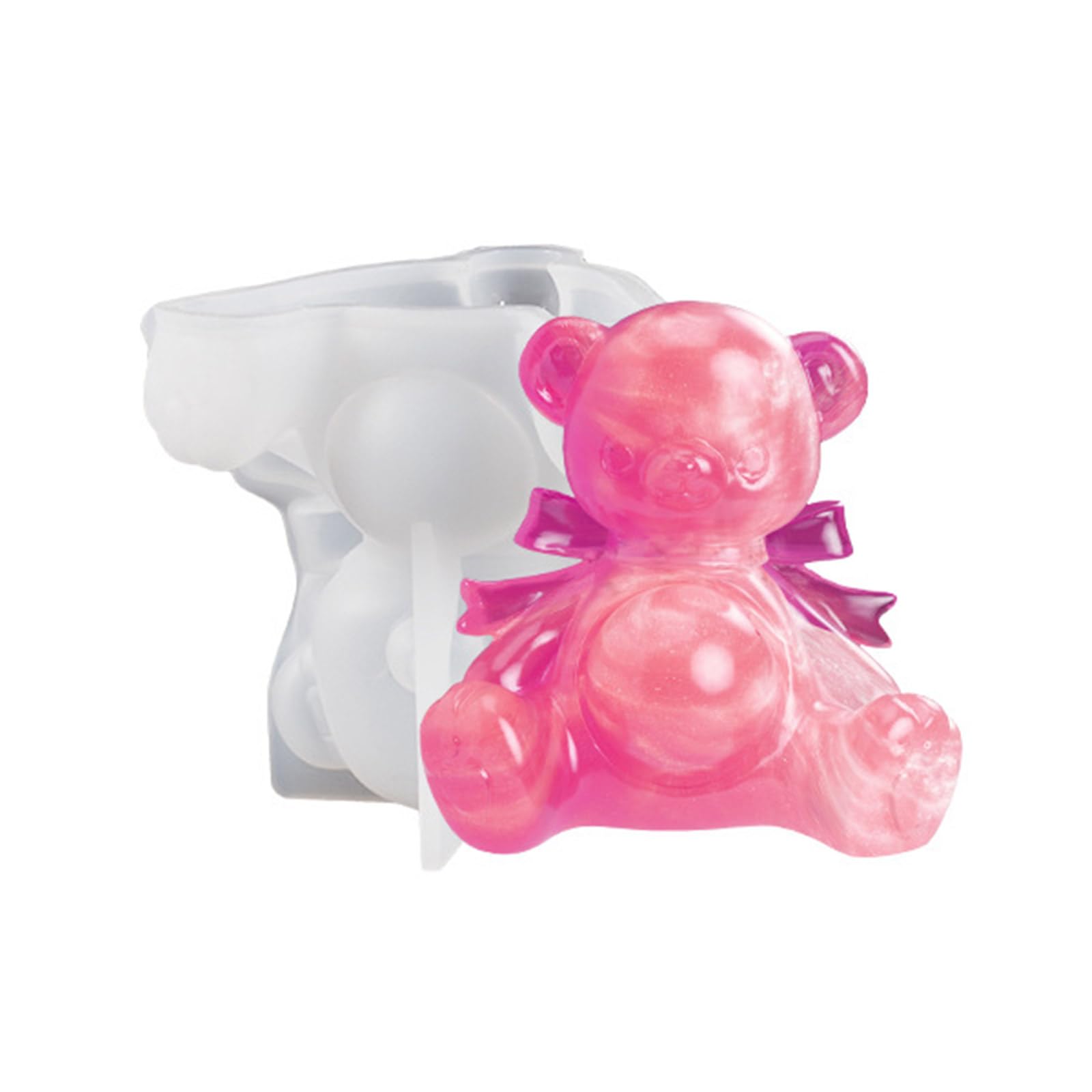 Stampo Per Candele In Silicone - ORSO CON BARILE | Con Le Api Distribuzione
