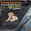 Active-Pets-Car-Seat-Cover-for-Dogs-XL-Waterproof-Dog-Seat-Cover-for-Back-Seat-in-SUV-or-Truck-Convertible-Pet-Hammock-Trunk-Protector-for-Travel-Black Convertible Pet Hammock
