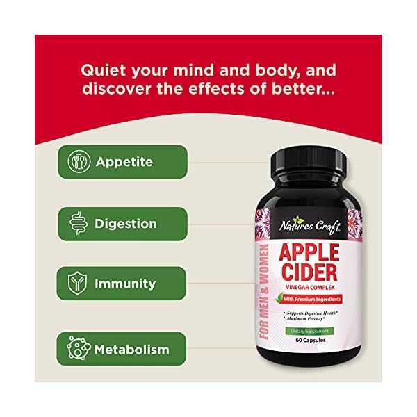 Apple-Cider-Vinegar-Pills-For-Weight-Loss-1000-MG-ACV-Extra-Strength-Fat-Burner-Natural-Supplement-Pure-Detox-Cleanse-Digestion-Support-Appetite-Suppressant-Immune-Booster-for-Women-and-Men Apple Cider Vinegar Pills - For Weight Loss 1000 MG ACV Extra Strength Fat Burner Natural Supplement Pure Detox Cleanse Digestion Support - Appetite Suppressant Immune Booster - for Women and Men