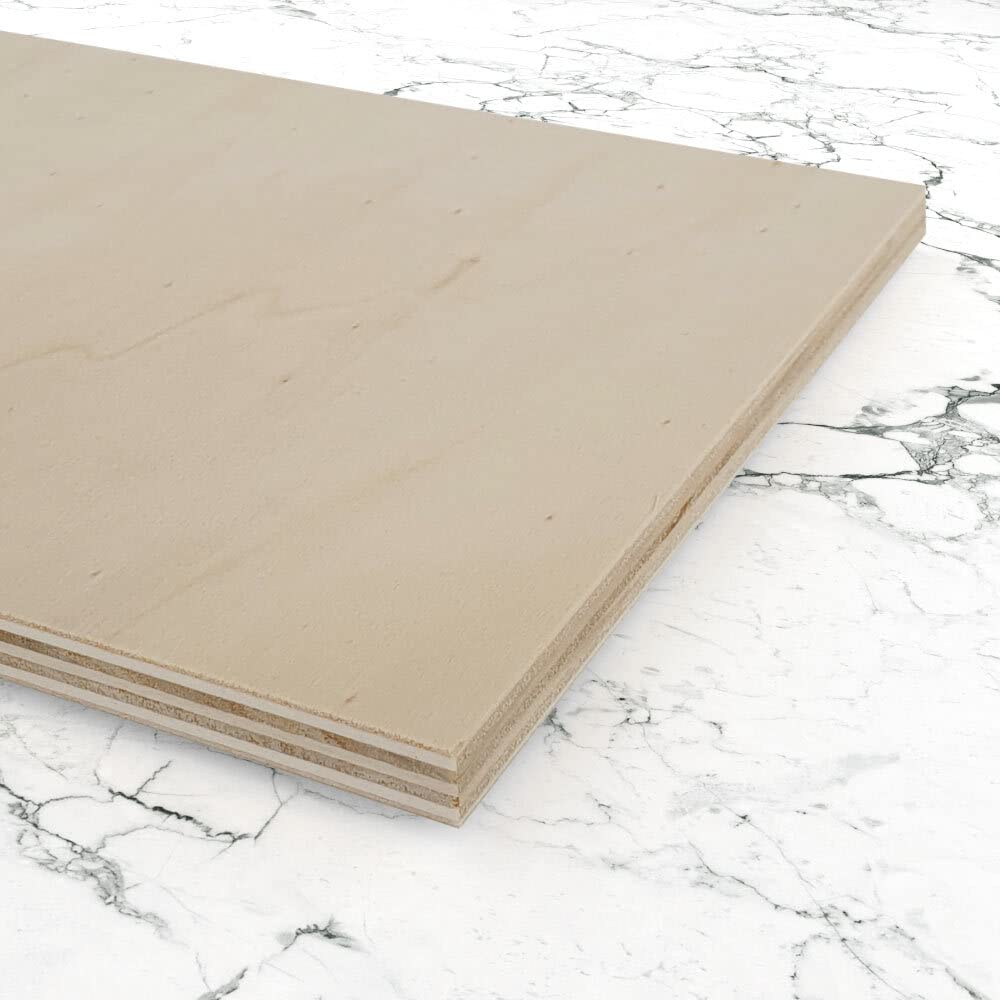 20 mm Multiplex-Platte Pappel 84x60 cm (A1), B/BB Qualität, hohe Belastbarkeit und Stabilität, für Tische, Werkbänke, Treppenbau, Schalungen, Regalbau - in mehreren Stärken u. Maßen
