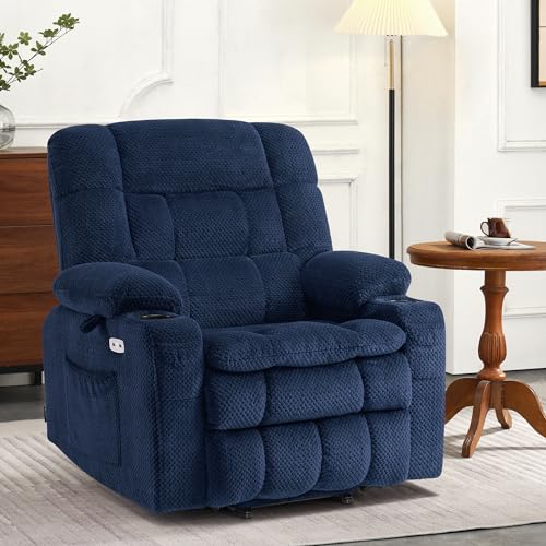 Image of MCombo Dual Motor Power Lift Recliner Chair for Elderly R7894 (Small-Wide)