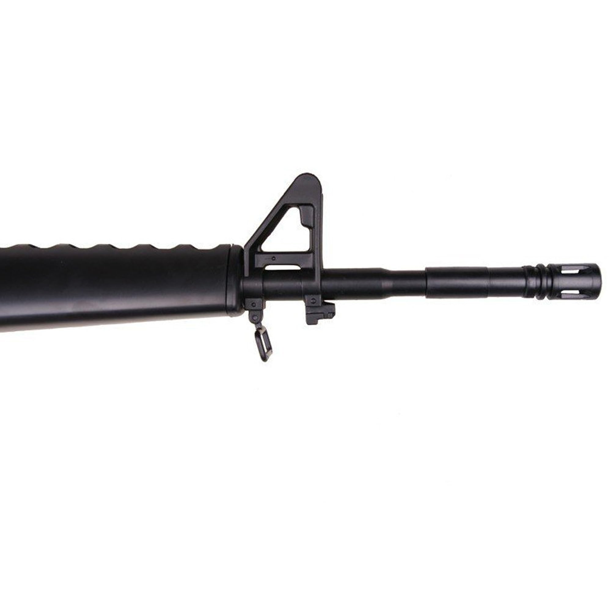 Fucile Airsoft M16-A2 / Modello a Molla/Colpo Singolo/Materiale: plastica ad Alta Resistenza/Colore: Nero/Potenza 0,5 Joule