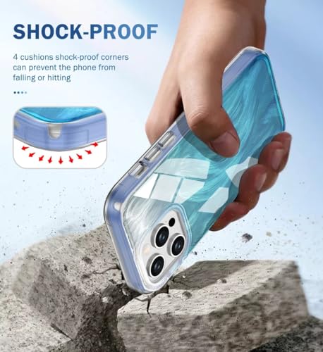 Coque iPhone 12 Pro Max transparente et intégrale fine couleur bleu - 5
