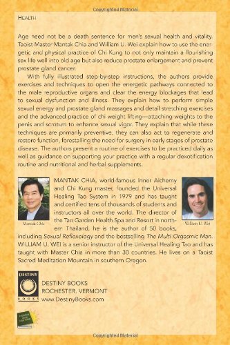 Chi Kung For Prostate Health And Sexual Vigor: A Handbook Of Simple Exercises And Techniques #TOP1